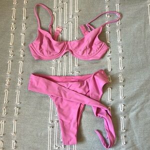 Blackbough Pink Bikini Set